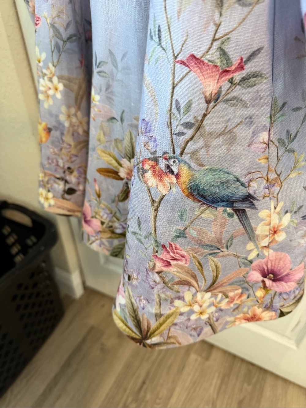 Zimmermann Rebellion Button Mini Dress with Pastel Tie Waist - Picture 6 of 9